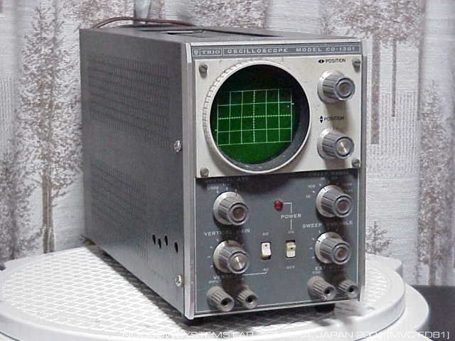 TRIO CO-1301 Cathode Ray Oscilloscope - Back To Life Again - NoobowSystems  Lab.