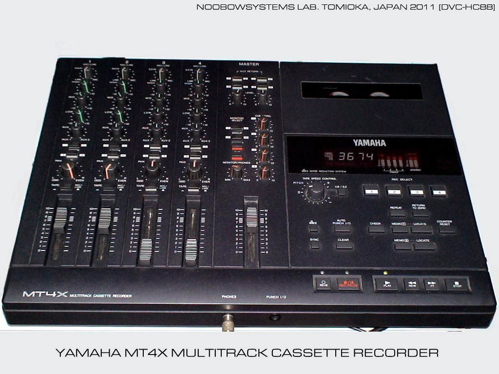 Yamaha MT4X Multi Track Cassette Recorder : Back To Life Again 