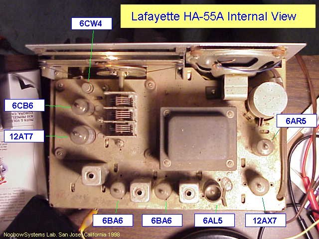 HA-55A Internal View - Click here for larger image