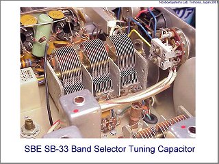 SB-33 Preselector Tuning Cap