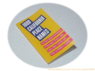 1000 California Place Names