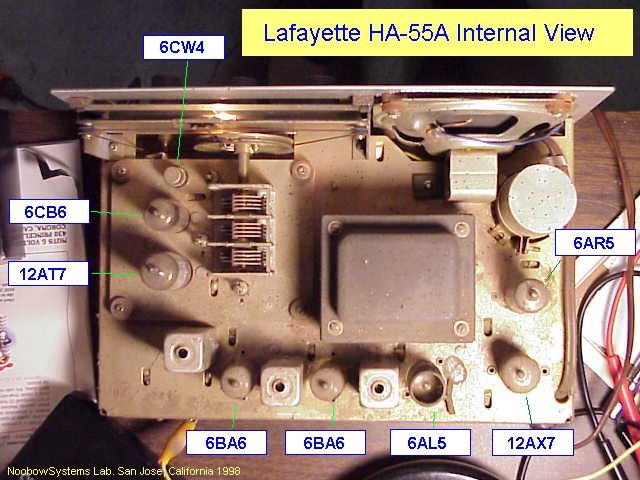 HA-55A Internal View - Click here for larger image