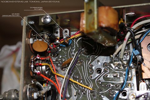 SB-34 IF Board - AGC Circuit and Vicinity