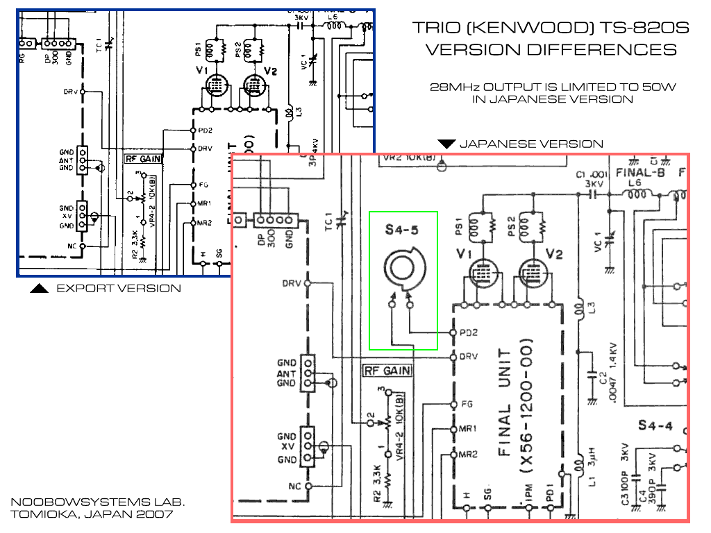 Trio (Kenwood) TS-820S : Restoration Projects